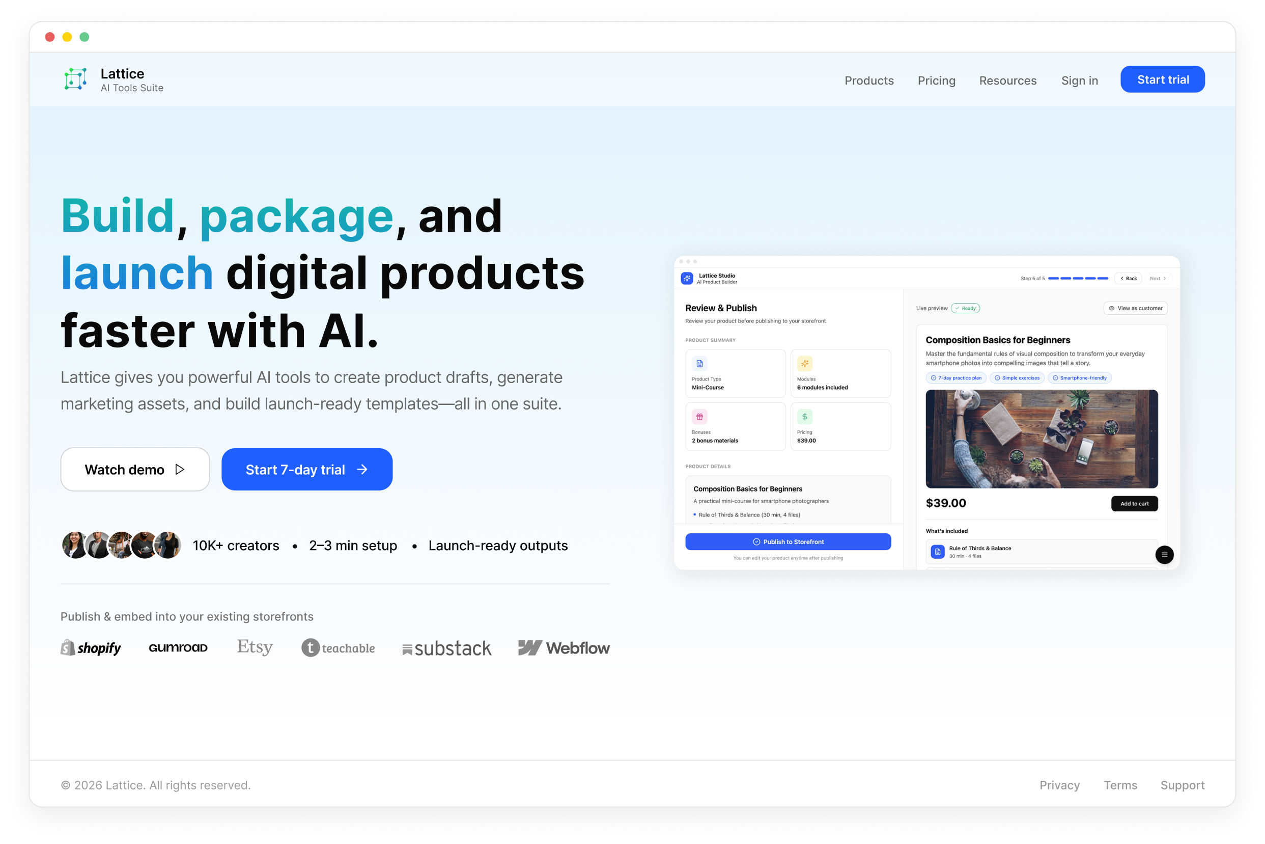Lattice Studio case study cover