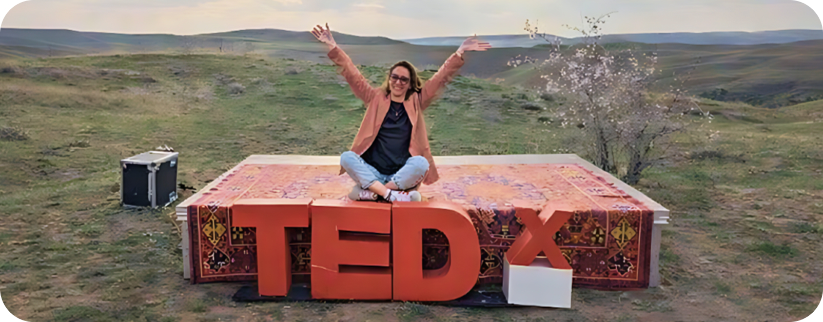 Olga Kalinina at TED talk 2024